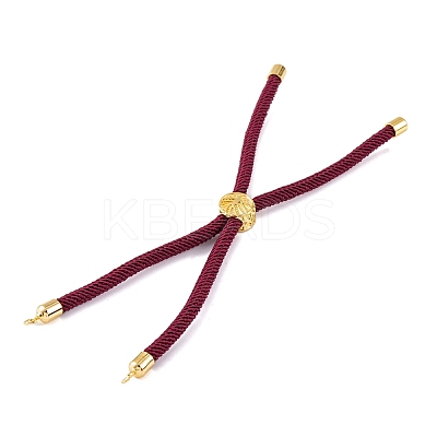 Nylon Cords Bracelet Makings Fit for Connector Charms AJEW-P116-01G-29-1