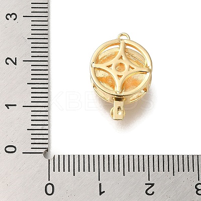 Brass Box Clasps with Resin LS-KK-H480-07G-1