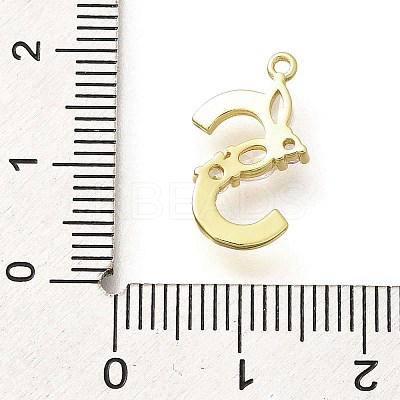 Brass Micro Pave Cubic Zirconia Pendants LS-KK-M310-01G-19-1