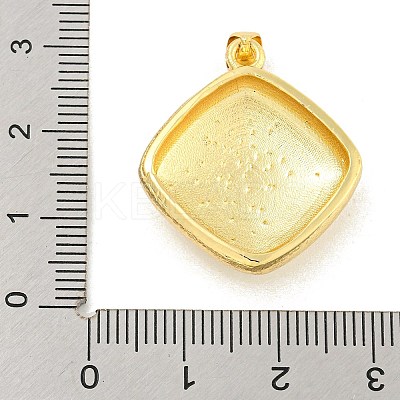 Rack Plating Brass Pendants KK-K341-75A-G-1