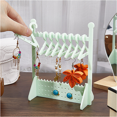 1 Set Acrylic Earring Display Stands EDIS-CP0001-14B-1
