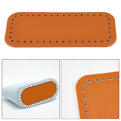 PU Leather Rectangle Long Bag Bottom FIND-CA0001-10I-1