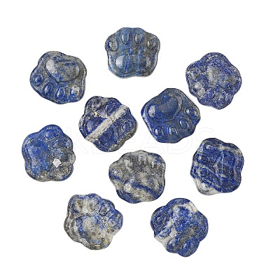Natural Lapis Lazuli Carved Cabochons G-I395-A03-1