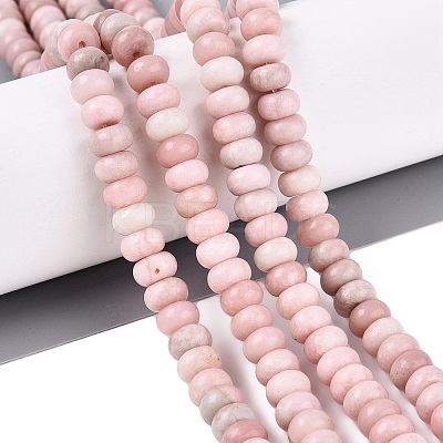 Natural Pink Opal Beads Strands G-N367-02A-02-1