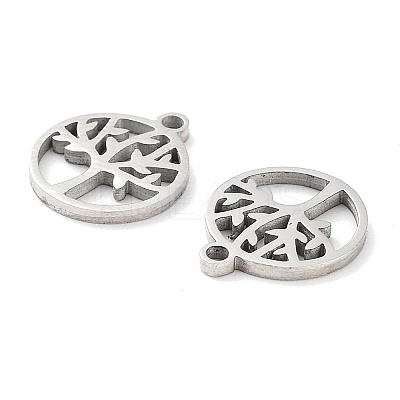 Non-Tarnish 316 Surgical Stainless Steel Charms STAS-Q314-03P-1