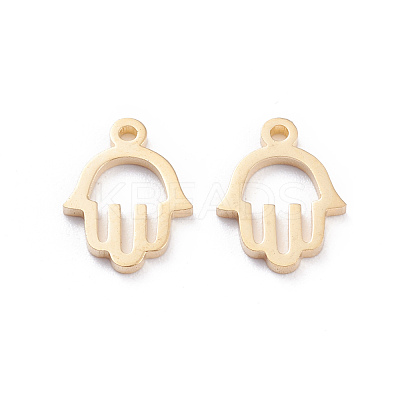 304 Stainless Steel Charms X-STAS-I151-11G-1