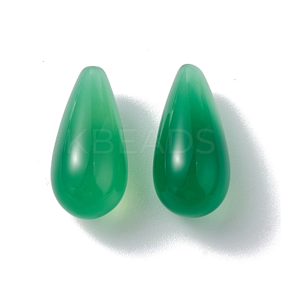 Natural Green Onyx Agate Beads G-F741-02B-02-1