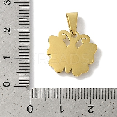 Ion Plating(IP) 304 Stainless Steel Pendants STAS-Z075-18G-1