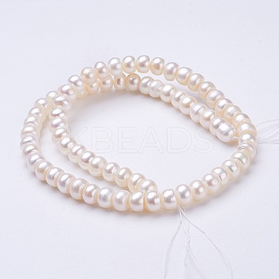 Natural Cultured Freshwater Pearl Beads Strands PEAR-P002-34-01-1