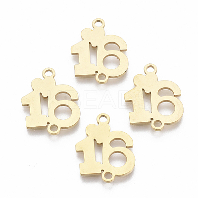 201 Stainless Steel Links connectors STAS-R104-016G-1