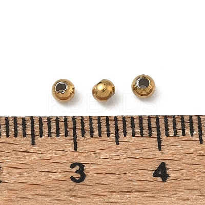 304 Stainless Steel Beads STAS-P448-02A-G-1