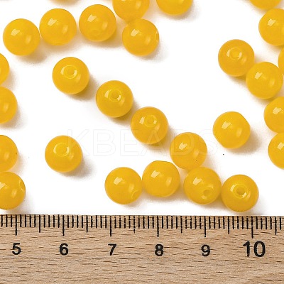 Imitation Jade Glass Seed Beads SEED-Z004-J8MM-02-1