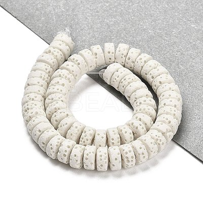Natural Lava Rock Dyed Beads Strands G-L586-A01-14-1