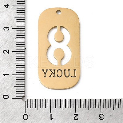 304 Stainless Steel Pendants STAS-D200-02I-G-1