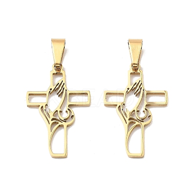 201 Stainless Steel Pendants STAS-K310-01A-G-1