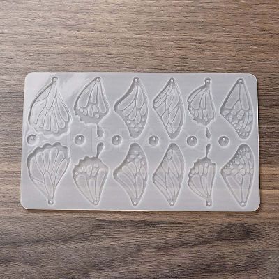 DIY Butterfly Wing & Round Pendant Silicone Molds SIMO-B004-01-1