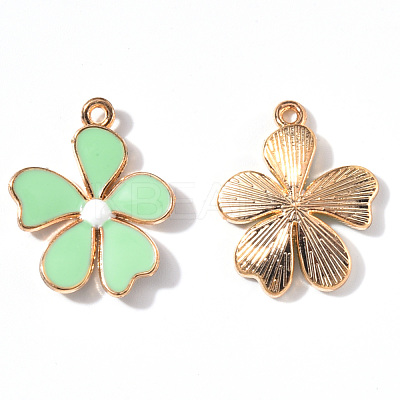 Alloy Enamel Pendants ENAM-R058-01D-1