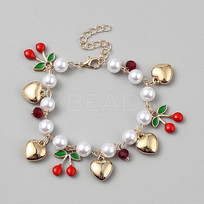 Alloy Charm Bracelets BJEW-WH0023-75-1