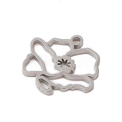 Non-Tarnish 304 Stainless Steel Pendants STAS-S139-06P-09-1