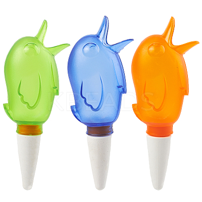 Bird Shape Adjustable Self Watering Spikes AJEW-GF0001-60-1