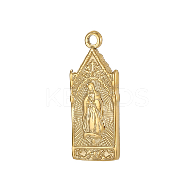 304 Stainless Steel Pendants X-STAS-OY007-14G-1