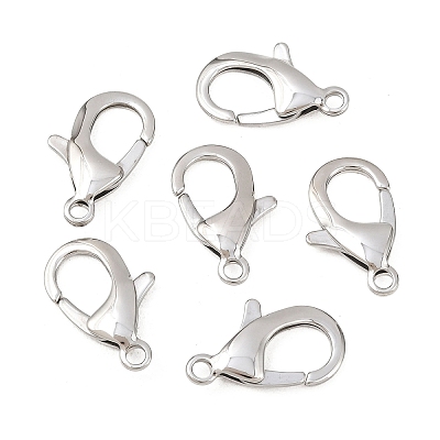 Tarnish Resistant 304 Stainless Steel Lobster Claw Clasps LS-STAS-AB25-1