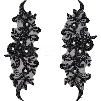 Sew on Flower Appliques PATC-WH0005-42A-1