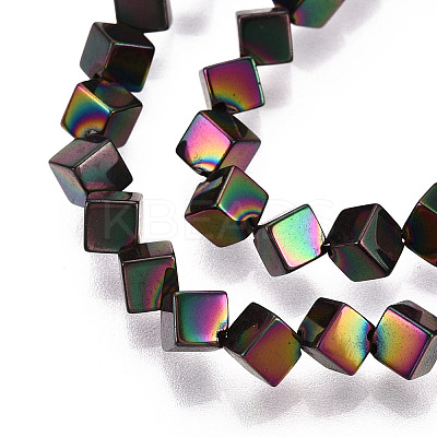 Electroplated Synthetic Non-magnetic Hematite Beads Strands G-T139-62G-1