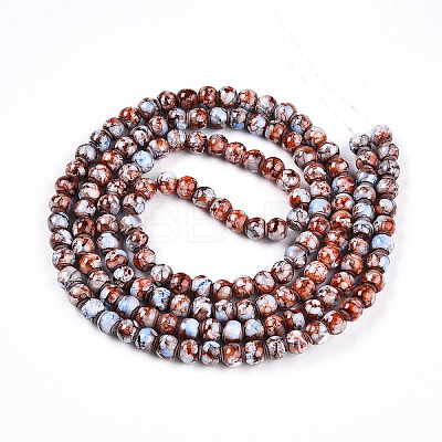 Baking Paint Glass Beads X1-DGLA-N003-6mm-A03-1
