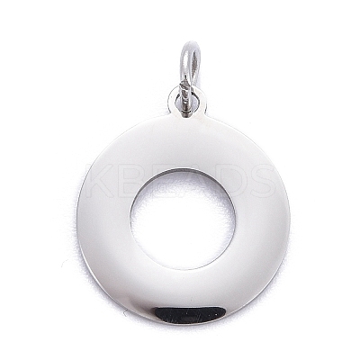 Non-Tarnish 304 Stainless Steel Pendants LS-STAS-Z020-02P-1