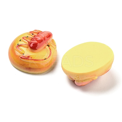 Opaque Resin Imitation Food Decoden Cabochons RESI-S405-06A-1