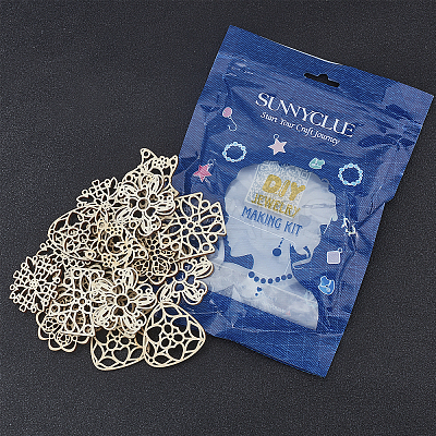DIY Dangle Earring Making Kits DIY-SC0001-73P-1
