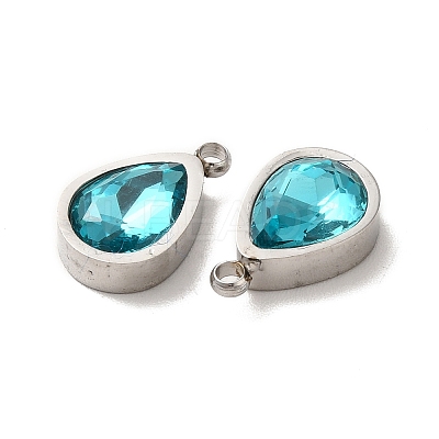 304 Stainless Steel Pendants STAS-A080-10P-1