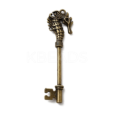 Tibetan Style Alloy Pendant Rhinestone Settings TIBE-S302-01AB-LF-1