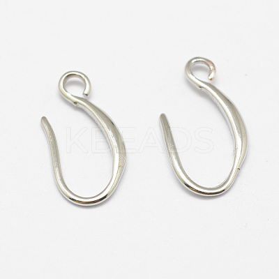 Brass Earring Hooks LS-KK-F714-06S-1