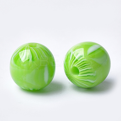 Resin Beads RESI-S372-12mm-02E-1