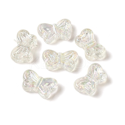 UV Plating Transparent Acrylic Beads LS-OACR-G036-14D-1