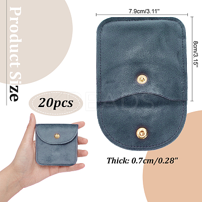Velvet Jewelry Flap Pouches TP-WH0007-12G-02-1