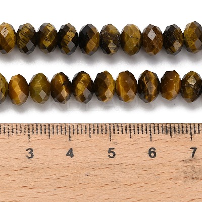Natural Tiger Eye Beads Strands G-C259-A01-5x8mm-02-1