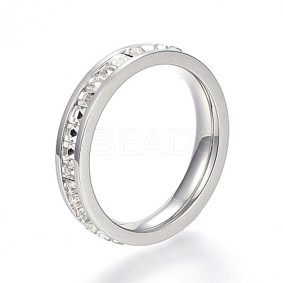 304 Stainless Steel Finger Rings RJEW-G081-35P-1