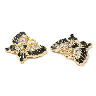 Alloy Enamel Pendants ENAM-L046-02KCG-1