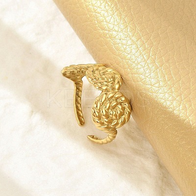 304 Stainless Steel Cuff Rings for Women RJEW-G338-22G-1
