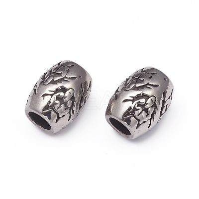 304 Stainless Steel European Beads STAS-G220-23AS-1