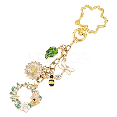 Alloy Enamel Pendant Decorations KEYC-YW00219-01-1