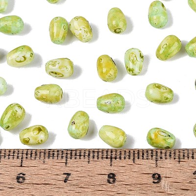 Picasso Glass Seed Beads SEED-N012-10I-1