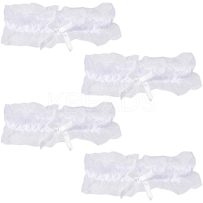 Polyester Fiber Garter Leg Ring for Women AJEW-WH20019-23-1
