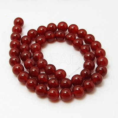 Natural Carnelian Beads Strands G-G338-4mm-02-1