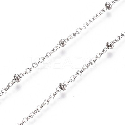 Tarnish Resistant 304 Stainless Steel Cable Chain CHS-L024-019P-1