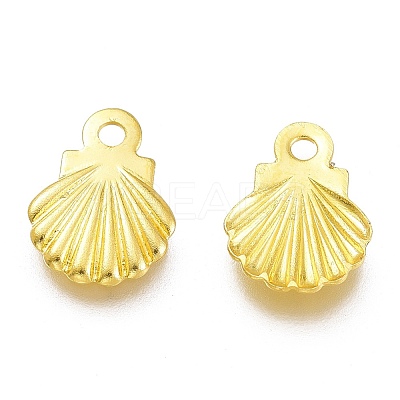 304 Stainless Steel Charms STAS-O130-04G-1