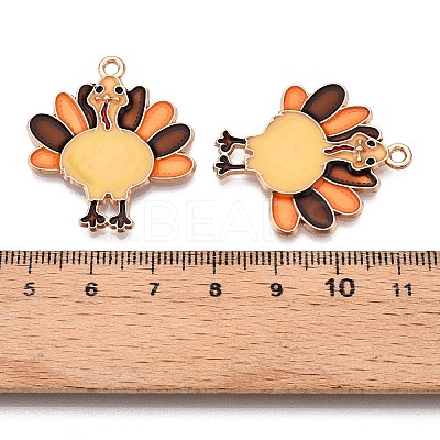 Thanksgiving Day Theme Alloy Enamel Pendants LS-ENAM-T020-52A-01-1